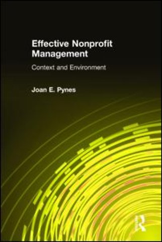 Effective Nonprofit Management