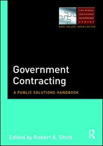 Public Solutions Handbook Series