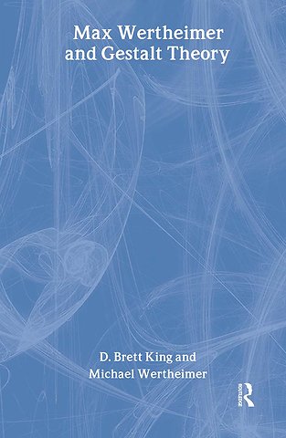 Max Wertheimer and Gestalt Theory