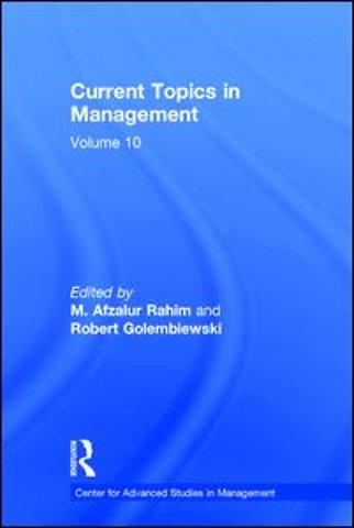 Current Topics in Management