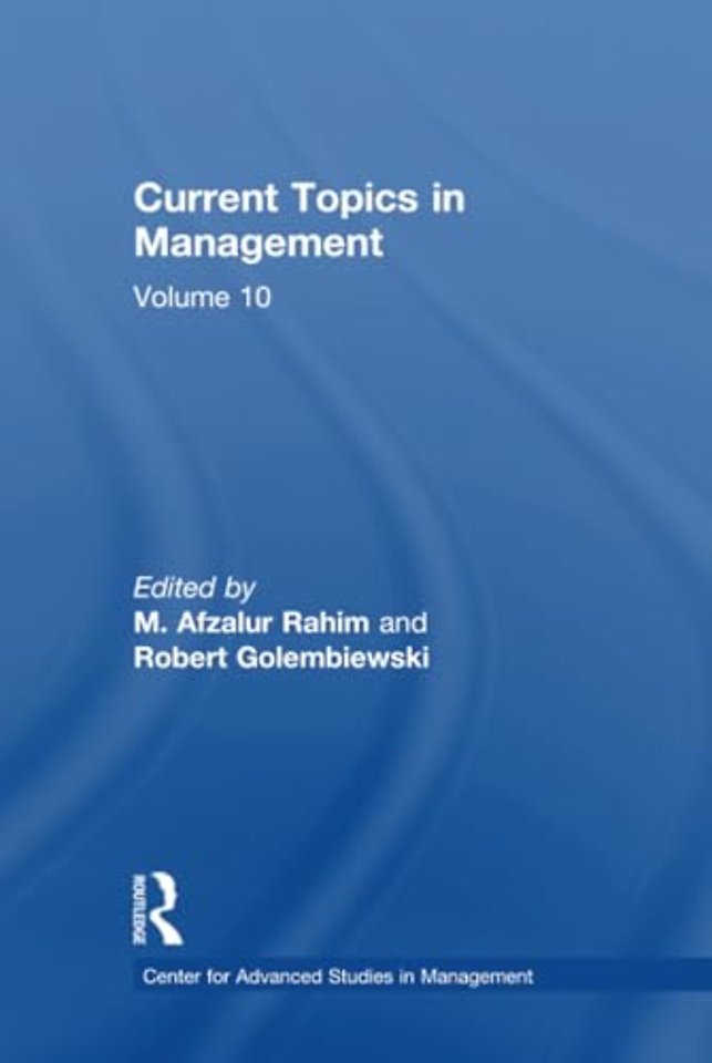 Current Topics in Management