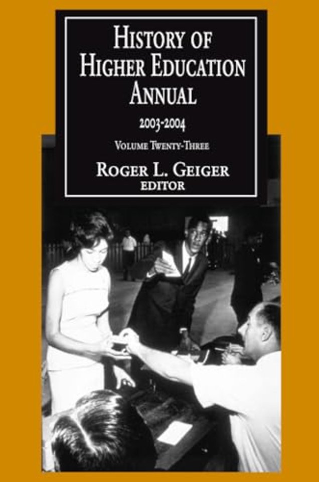 History of Higher Education Annual: 2003-2004