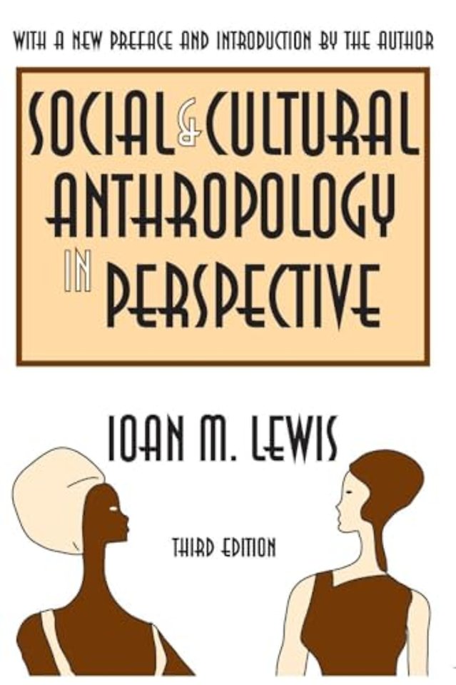 Social and Cultural Anthropology in Perspective