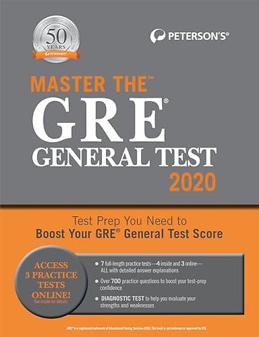 Master the GRE General Test 2020