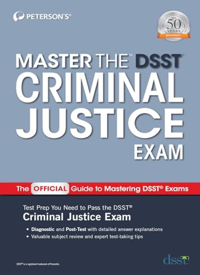 Master the DSST Criminal Justice Exam