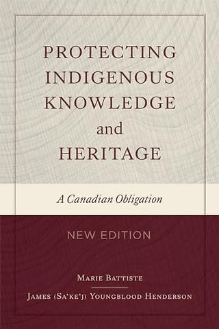 Protecting Indigenous Knowledge and Heritage, Ne – A Canadian Obligation