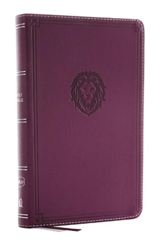 NKJV, Thinline Bible Youth Edition, Leathersoft, Purple, Red Letter, Comfort Print