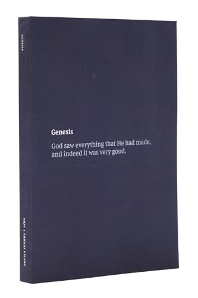 NKJV Bible Journal - Genesis, Paperback, Comfort Print