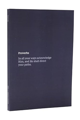 NKJV Bible Journal - Proverbs, Softcover, Comfort Print