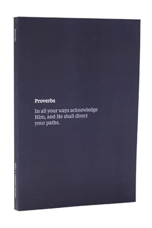 NKJV Bible Journal - Proverbs, Softcover, Comfort Print