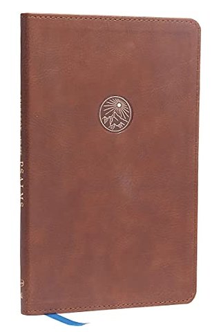 Spurgeon and the Psalms: The Book of Psalms with Devotions from Charles Spurgeon (NKJV, Brown Leathersoft, Comfort Print)