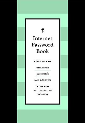 Internet Password Book