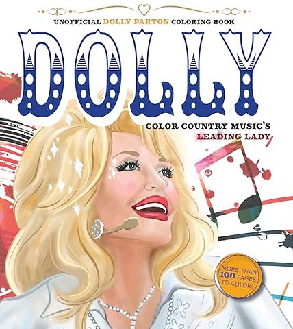 Unofficial Dolly Parton Coloring Book