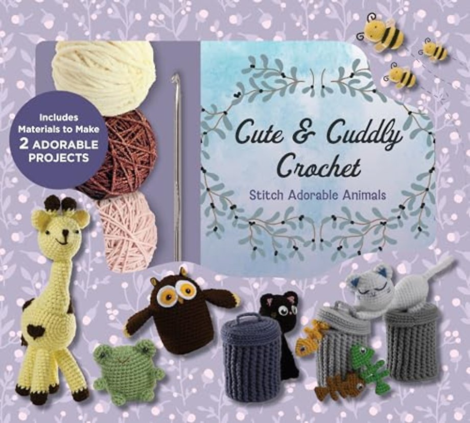 Cute and Cuddly Crochet Kit
