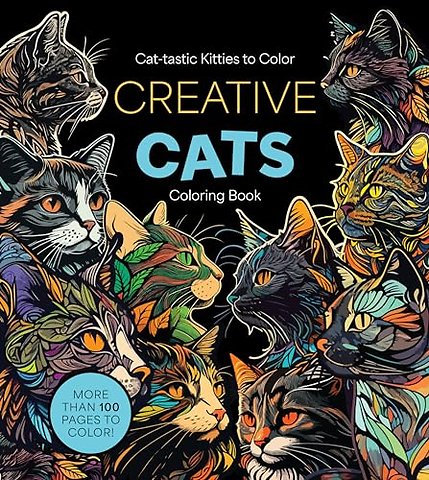 Creative Cats Coloring Book
