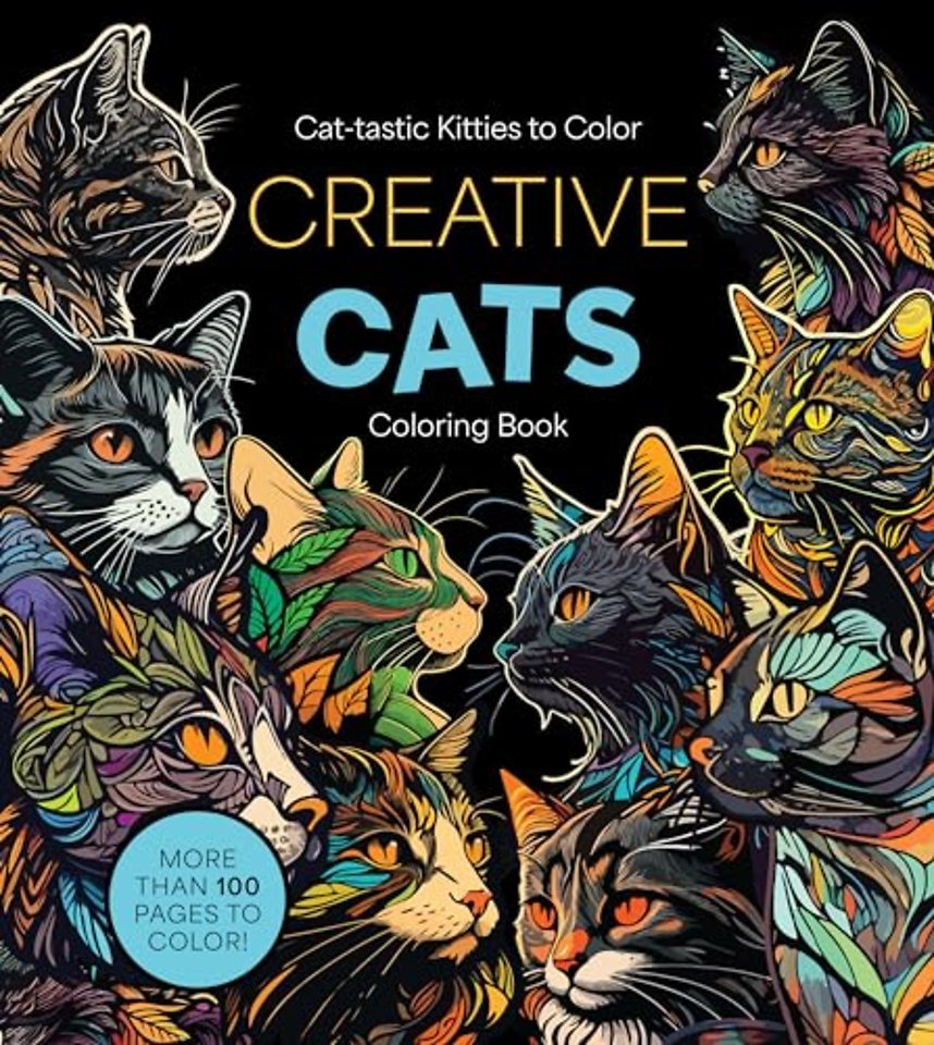 Creative Cats Coloring Book