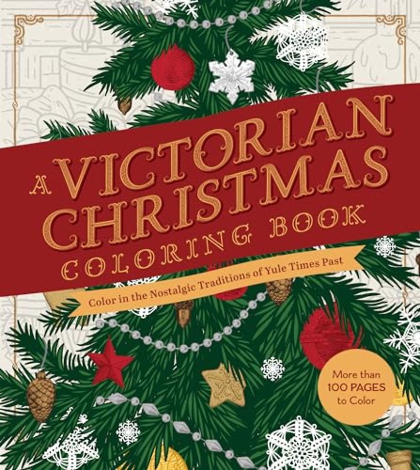 A Victorian Christmas Coloring Book