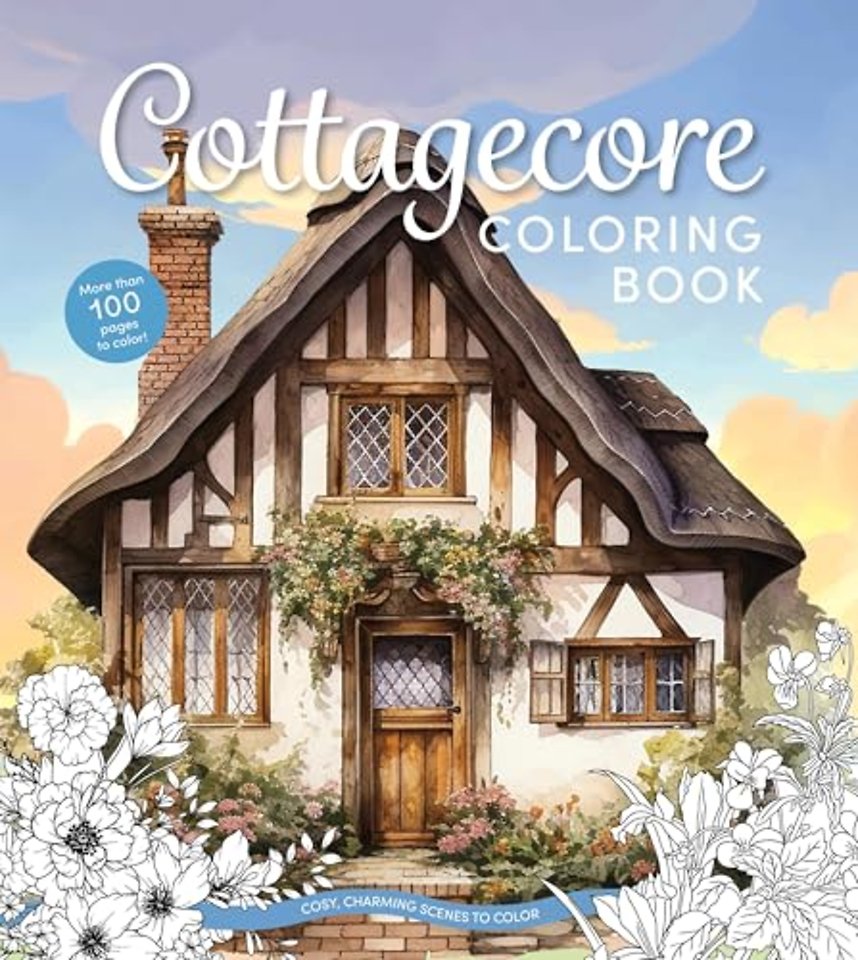 Cottagecore Coloring Book