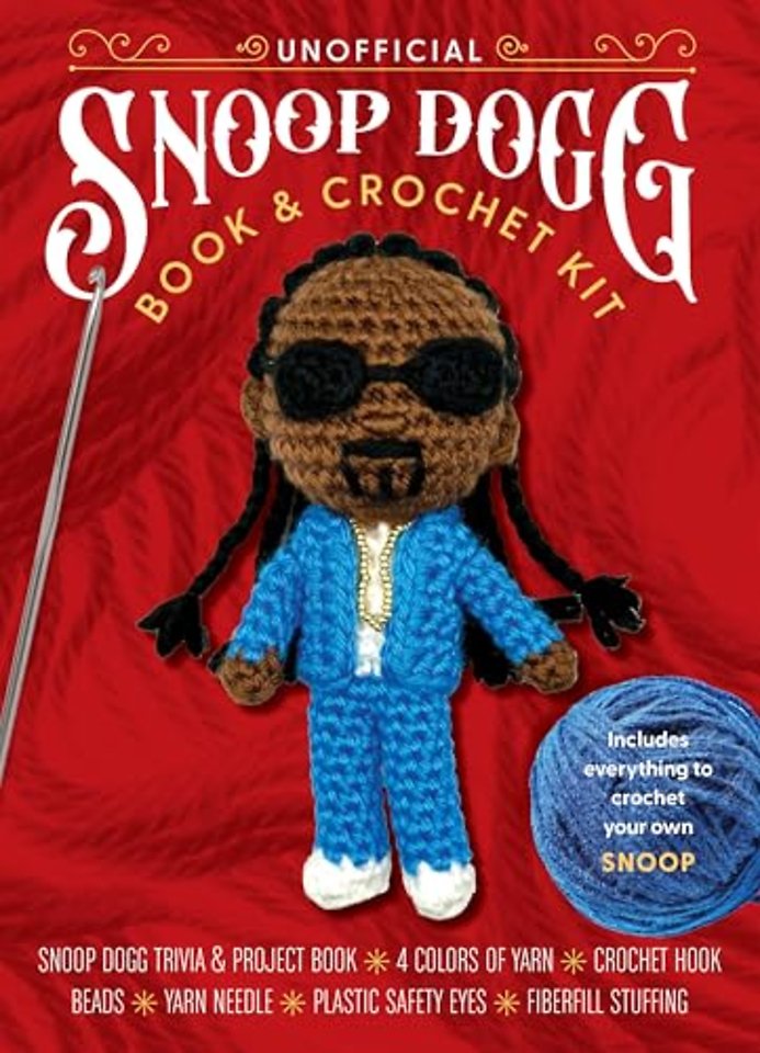 Unofficial Snoop Dogg Book and Crochet Kit