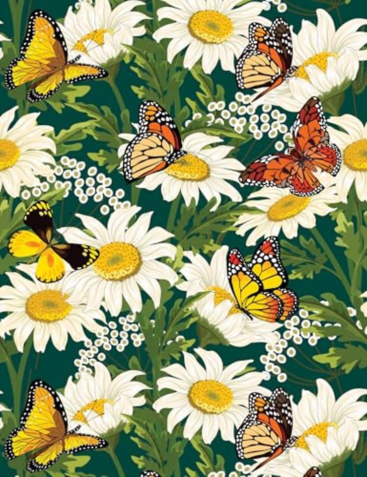 Butterflies and Daisies Journal