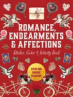 Romance, Endearments & Affections Sticker, Color & Activity Book