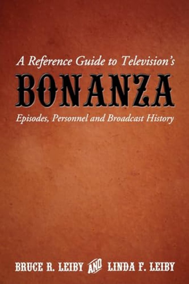 A Reference Guide to Television's Bonanza
