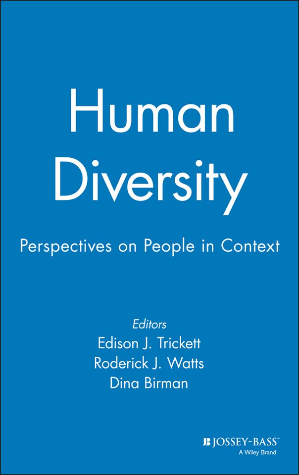 Human Diversity – Perspectives on People in Context
