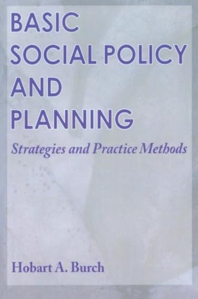 Basic Social Policy and Planning