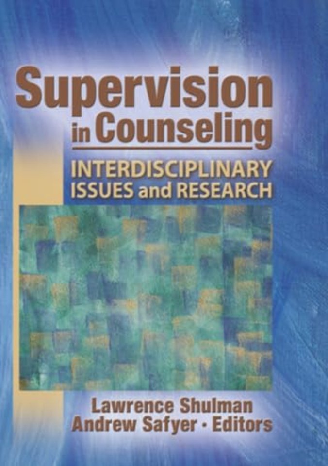 Supervision in Counseling