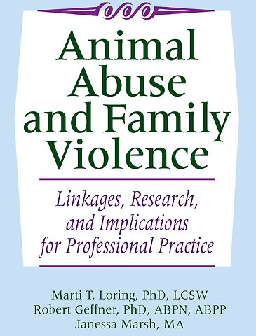 Animal Abuse and Family Violence