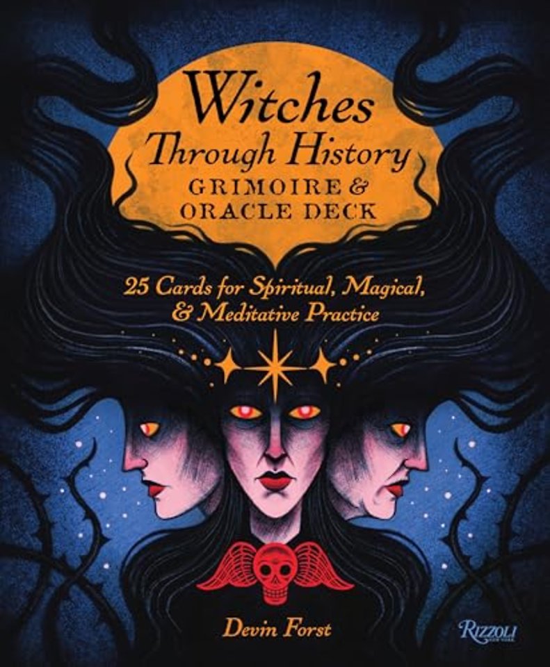 Witches Through History: Grimoire and Oracle Deck