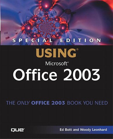 Using Microsoft Office 2003 special edition