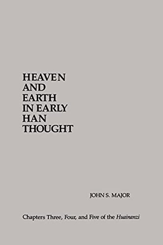 Heaven and Earth in Early Han Thought