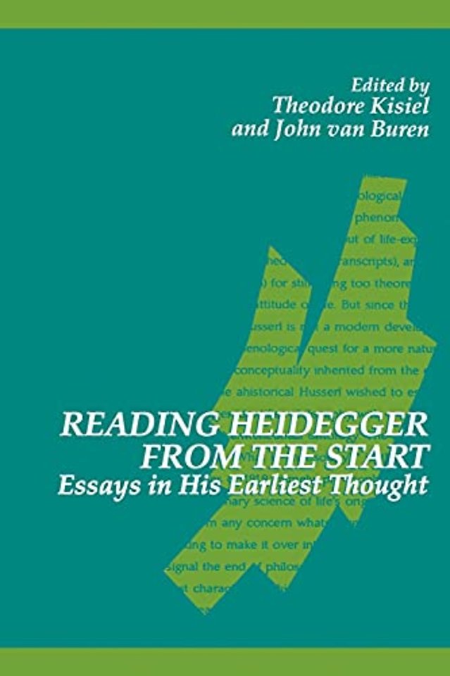 Reading Heidegger from the Start