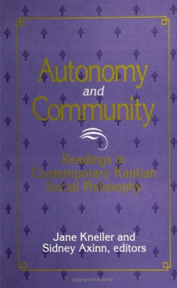 Autonomy and Community