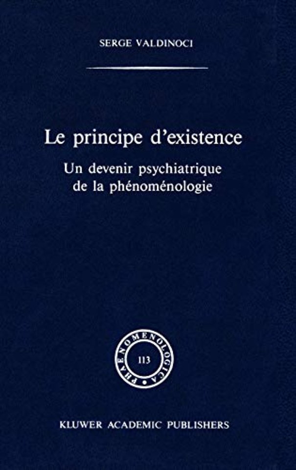 Le principe d'existence