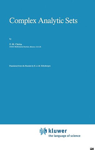 Complex Analytic Sets