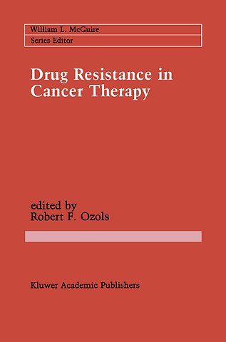 Drug Resistance in Cancer Therapy