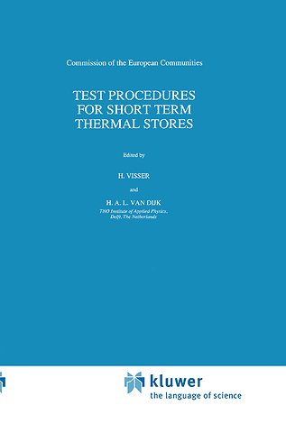 Test Procedures for Short Term Thermal Stores