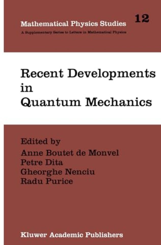 Recent Developments in Quantum Mechanics