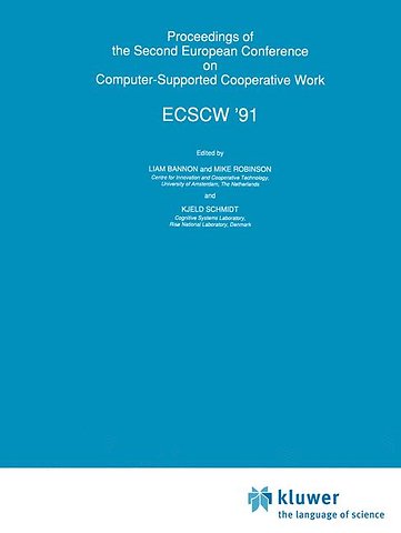 Proceedings of the Second European Conference on Computer-Supported Cooperative Work