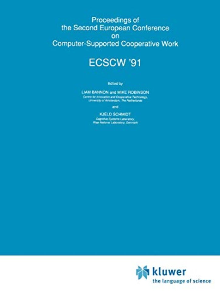 Proceedings of the Second European Conference on Computer-Supported Cooperative Work
