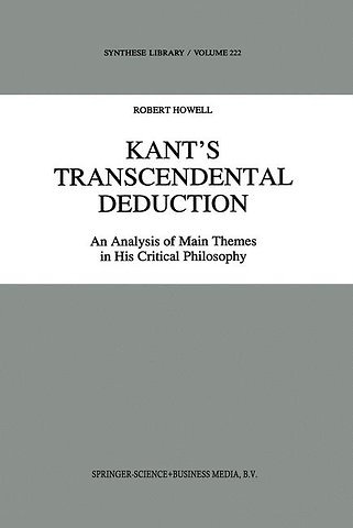 Kant’s Transcendental Deduction