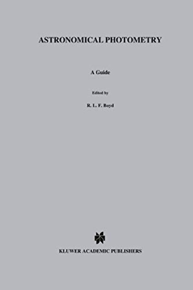 Astronomical Photometry