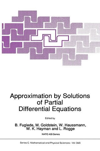 Approximation by Solutions of Partial Differential Equations