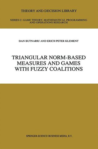 Triangular Norm-Based Measures and Games with Fuzzy Coalitions