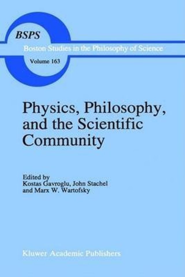 Physics, Philosophy, and the Scientific Community