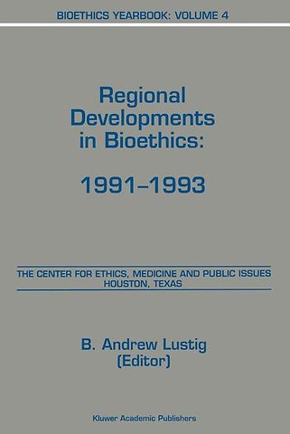 Bioethics Yearbook