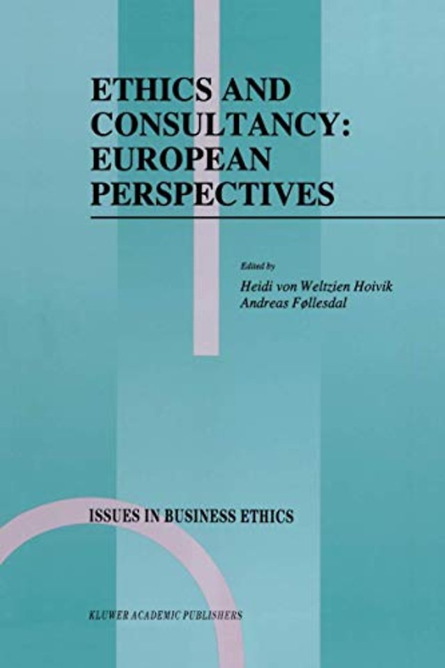 Ethics and Consultancy: European Perspectives