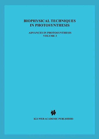 Biophysical Techniques in Photosynthesis